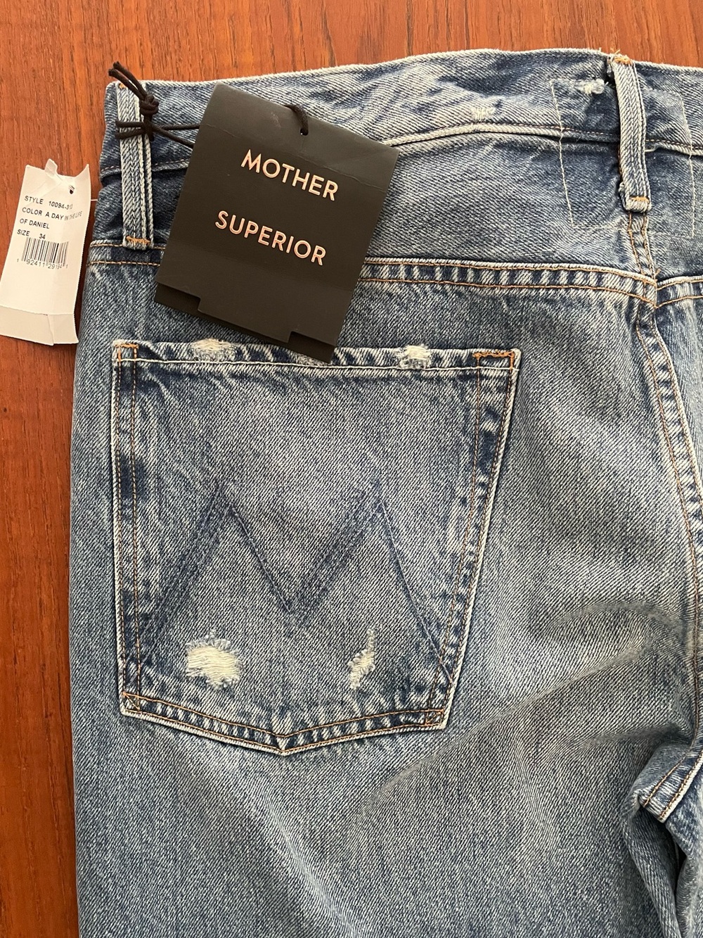 MOTHER Women Jeans High Rise - Light Blue Wash - Picture 3 of 16